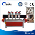 4 axes CNC Wood Gravure de coupe Machines pour artisanat publicitaire